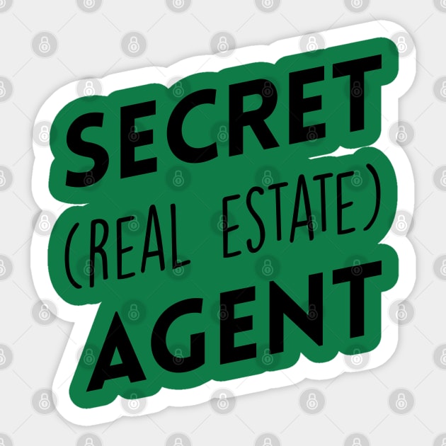 Secret (Real Estate) Agent Sticker by Inspire Creativity